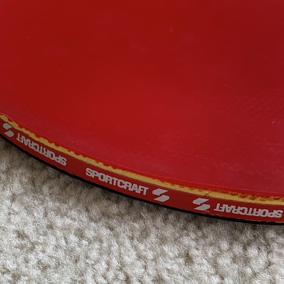 Contender SportsCraft Table Tennis Paddle, Red and Black - Picture 6 of 15